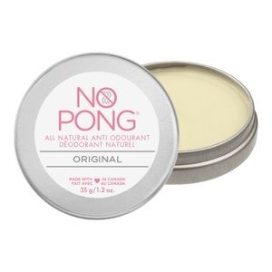 NO PONG ORIGINAL ALL NATURAL DEODORANT 35G - BRAND NEW